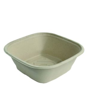 120oz Pulp Catering Square Bowl 50 p/ctn